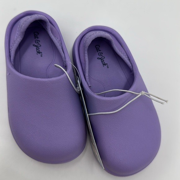 NWT Cat & Jack Toddler Girls Purple Rowan Pull-On Slip On Water Shoes Size 6 - Picture 6 of 10